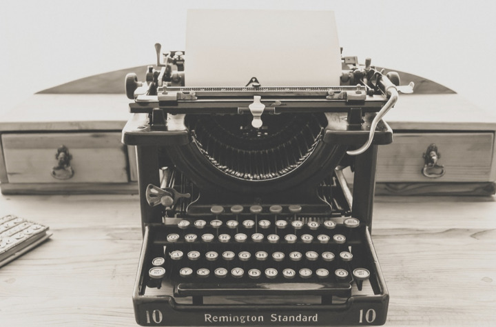 Vintage typewriter Remington Standard